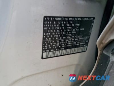 Zdjęcie 13 z 13 samochodu: 2020 VOLKSWAGEN TIGUAN S VIN:3VV1B7AX8LM154610 - miniatura