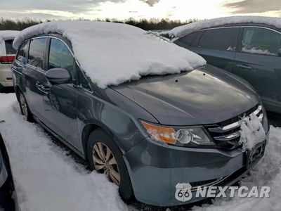 Czwarte zdjęcie samochodu z boku: 2016 HONDA ODYSSEY EXL VIN:5FNRL5H67GB160201 - miniatura