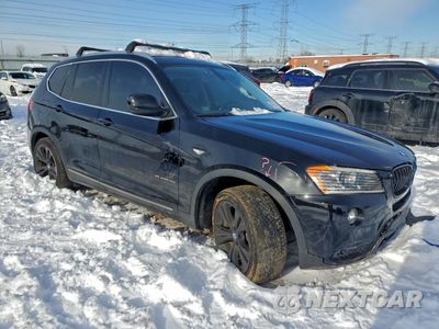 Czwarte zdjęcie samochodu z boku: 2011 BMW X3 XDRIVE35I VIN:5UXWX7C57BL733569 - miniatura