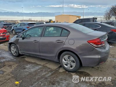Drugie zdjęcie samochodu z przodu: 2013 HONDA CIVIC LX VIN:19XFB2F53DE258044 - miniatura