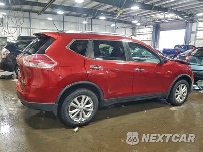 Trzecie zdjęcie samochodu z tyłu: 2016 NISSAN ROGUE SV VIN:KNMAT2MV1GP719465 - miniatura