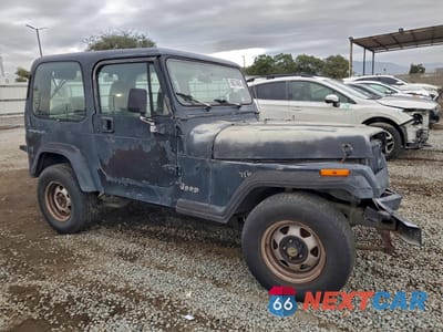 Czwarte zdjęcie samochodu z boku: 1995 JEEP WRANGLER / YJ S VIN:1J4FY19P9SP249023 - miniatura