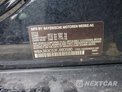 Zdjęcie 12 z 14 samochodu: 2015 BMW 328 XI VIN:WBA3B3C53FJ983580 - miniatura