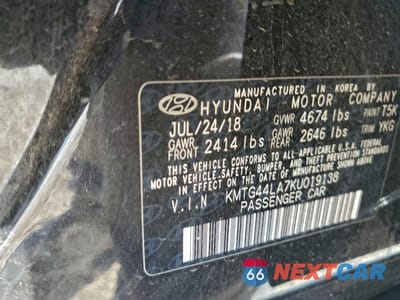 Zdjęcie 13 z 16 samochodu: 2019 GENESIS G70 PRESTIGE VIN:KMTG44LA7KU019138 - miniatura