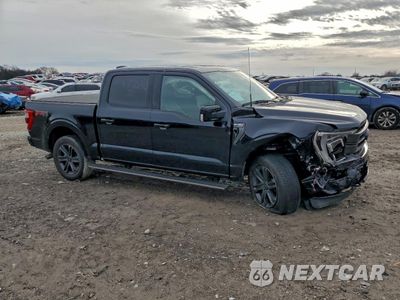 Czwarte zdjęcie samochodu z boku: 2023 FORD F150 SUPERCREW VIN:1FTFW1E59PFB44415 - miniatura