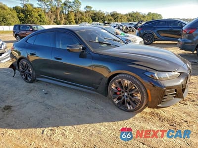 Czwarte zdjęcie samochodu z boku: 2025 BMW M440I GRAN COUPE VIN:WBA53FB02SFU74722 - miniatura