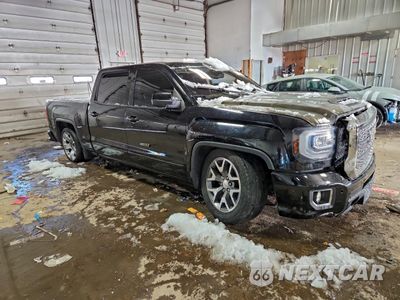 Czwarte zdjęcie samochodu z boku: 2017 GMC SIERRA K1500 SLT VIN:3GTU2NECXHG224198 - miniatura