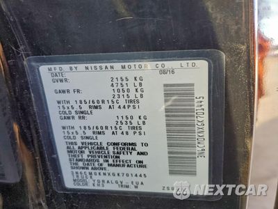 Zdjęcie 13 z 15 samochodu: 2016 NISSAN NV200 2.5S VIN:3N6CM0KNXGK701445 - miniatura