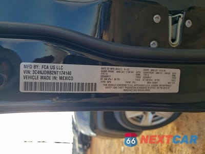 Zdjęcie 13 z 14 samochodu: 2022 JEEP COMPASS LATITUDE VIN:3C4NJDBB2NT174140 - miniatura