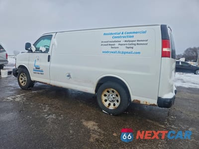 Drugie zdjęcie samochodu z przodu: 2012 CHEVROLET EXPRESS 1500 DELIVERY VAN VIN:1GCSGAFX3C1143666 - miniatura