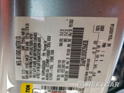 Zdjęcie 12 z 12 samochodu: 2013 FORD FUSION SE HYBRID VIN:3FA6P0LU0DR206838 - miniatura