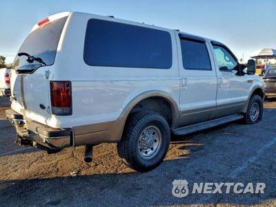 Trzecie zdjęcie samochodu z tyłu: 2002 FORD EXCURSION XLT VIN:1FMNU41S72EA85891 - miniatura