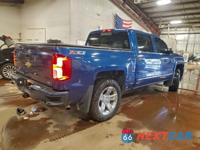 Trzecie zdjęcie samochodu z tyłu: 2017 CHEVROLET SILVERADO K1500 LTZ VIN:3GCUKSEC1HG217722 - miniatura
