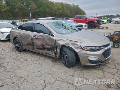 Czwarte zdjęcie samochodu z boku: 2022 CHEVROLET MALIBU RS VIN:1G1ZG5STXNF200663 - miniatura