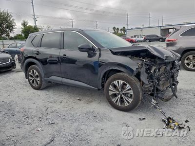 Czwarte zdjęcie samochodu z boku: 2021 NISSAN ROGUE SV VIN:5N1AT3BA3MC678891 - miniatura