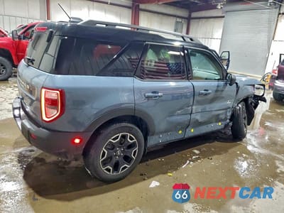 Trzecie zdjęcie samochodu z tyłu: 2025 FORD BRONCO SPORT OUTER BANKS VIN:3FMCR9CN2SRE98604 - miniatura