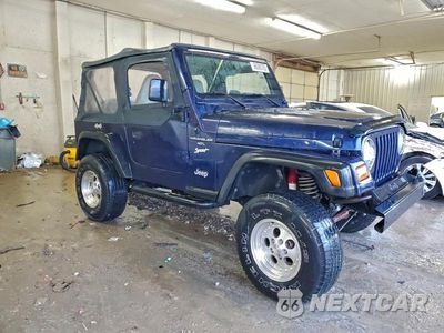 Czwarte zdjęcie samochodu z boku: 1997 JEEP WRANGLER / TJ SPORT VIN:1J4FY19S8VP437119 - miniatura