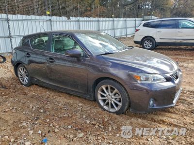 Czwarte zdjęcie samochodu z boku: 2012 LEXUS CT 200 VIN:JTHKD5BH9C2106077 - miniatura