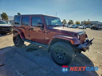 Czwarte zdjęcie samochodu z boku: 2008 JEEP WRANGLER UNLIMITED SAHARA VIN:1J8GA59138L600017 - miniatura