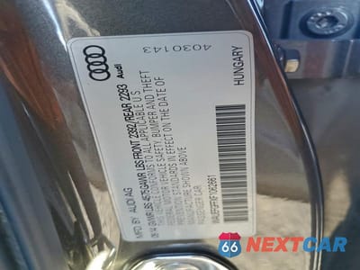Zdjęcie 12 z 12 samochodu: 2015 AUDI A3 PREMIUM PLUS VIN:WAUEFGFFXF1062661 - miniatura