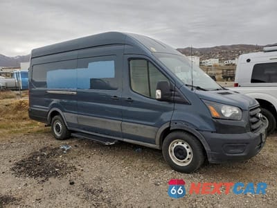 Czwarte zdjęcie samochodu z boku: 2020 FORD TRANSIT T-250 - CARGO VAN *** PRIOR FLEET * CLEAN TITLE *** VIN:1FTBR3X87LKA56392 - miniatura
