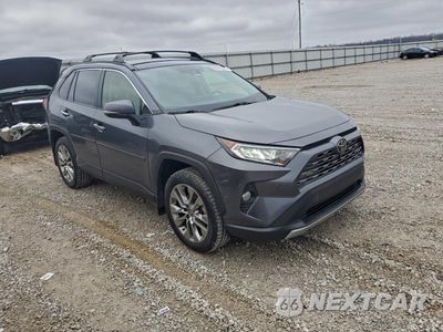 Czwarte zdjęcie samochodu z boku: 2019 TOYOTA RAV4 LIMITED VIN:JTMN1RFV1KD522075 - miniatura