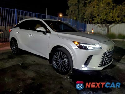 Czwarte zdjęcie samochodu z boku: 2025 LEXUS RX 350H BASE VIN:2T2BBMCA5SC087607 - miniatura