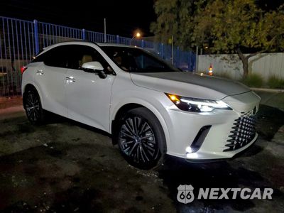 Czwarte zdjęcie samochodu z boku: 2025 LEXUS RX 350H BASE VIN:2T2BBMCA5SC087607 - miniatura