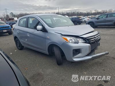 Czwarte zdjęcie samochodu z boku: 2024 MITSUBISHI MIRAGE ES VIN:ML32AUHJ9RH017536 - miniatura