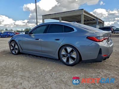 Drugie zdjęcie samochodu z przodu: 2024 BMW I4 EDRIVE 40 VIN:WBY73AW01RFR68281 - miniatura