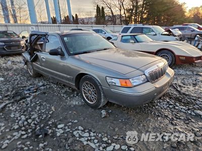 Czwarte zdjęcie samochodu z boku: 2002 MERCURY GRAND MARQUIS GS VIN:2MEFM74W42X650412 - miniatura