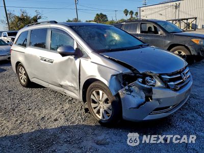 Czwarte zdjęcie samochodu z boku: 2016 HONDA ODYSSEY EXL VIN:5FNRL5H64GB083061 - miniatura