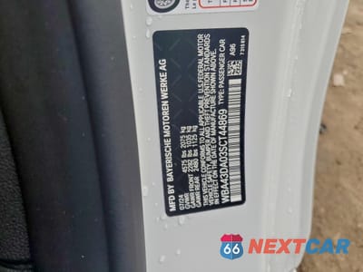 Zdjęcie 12 z 15 samochodu: 2025 BMW 430I VIN:WBA43DA03SCT44869 - miniatura