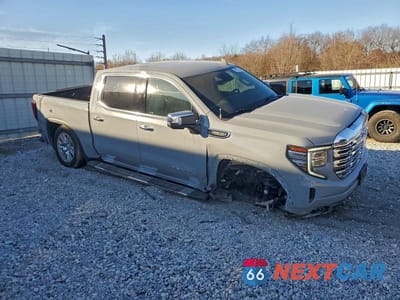 Czwarte zdjęcie samochodu z boku: 2024 GMC SIERRA K1500 DENALI VIN:1GTUUGED6RZ375832 - miniatura