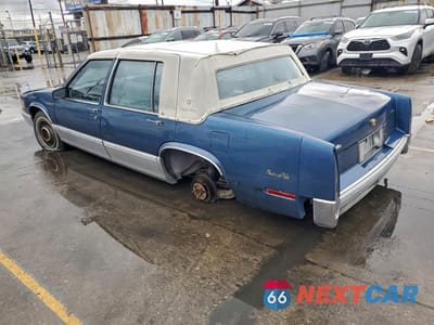 Drugie zdjęcie samochodu z przodu: 1989 CADILLAC DEVILLE VIN:1G6CD5156K4256103 - miniatura