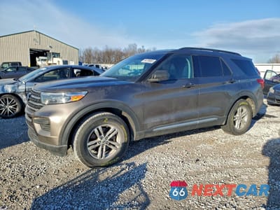 2021 FORD EXPLORER XLT 1FMSK7DH0MGB40649 - główne zdjęcie licytacji z USA - miniatura