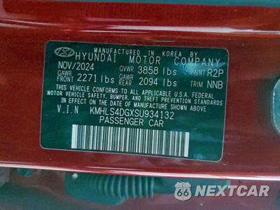 Zdjęcie 12 z 12 samochodu: 2025 HYUNDAI ELANTRA SEL VIN:KMHLS4DGXSU934132 - miniatura