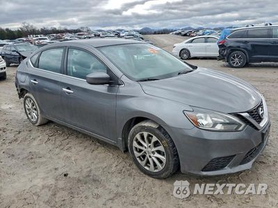 Czwarte zdjęcie samochodu z boku: 2019 NISSAN SENTRA S VIN:3N1AB7AP9KY342464 - miniatura