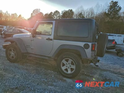 Drugie zdjęcie samochodu z przodu: 2014 JEEP WRANGLER SPORT VIN:1C4AJWAG0EL187648 - miniatura