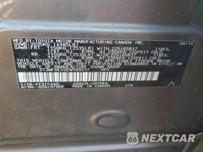 Zdjęcie 13 z 13 samochodu: 2014 TOYOTA RAV4 XLE VIN:2T3WFREV2EW100217 - miniatura