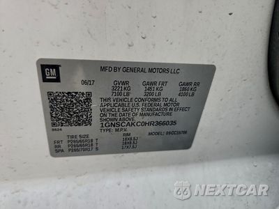 Zdjęcie 13 z 14 samochodu: 2017 CHEVROLET TAHOE C1500 LS VIN:1GNSCAKC0HR366035 - miniatura