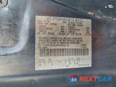 Zdjęcie 12 z 12 samochodu: 1998 FORD EXPLORER VIN:1FMYU22E8WUB33145 - miniatura