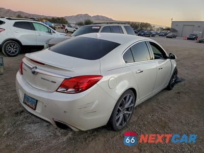 Trzecie zdjęcie samochodu z tyłu: 2012 BUICK REGAL GS VIN:2G4GV5GV6C9213264 - miniatura