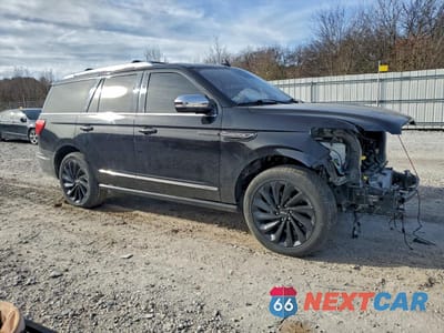 Czwarte zdjęcie samochodu z boku: 2020 LINCOLN NAVIGATOR BLACK LABEL VIN:5LMJJ2TT3LEL15619 - miniatura