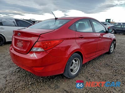 Trzecie zdjęcie samochodu z tyłu: 2012 HYUNDAI ACCENT GLS VIN:KMHCT4AE2CU242853 - miniatura