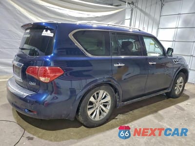 Trzecie zdjęcie samochodu z tyłu: 2017 INFINITI QX80 BASE VIN:JN8AZ2NC1H9431046 - miniatura
