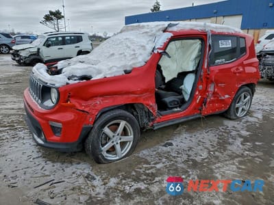 2019 JEEP RENEGADE LATITUDE ZACNJABB3KPK04454 - główne zdjęcie licytacji z USA - miniatura