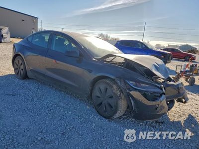 Czwarte zdjęcie samochodu z boku: 2024 TESLA MODEL 3 VIN:5YJ3E1EB4RF758730 - miniatura