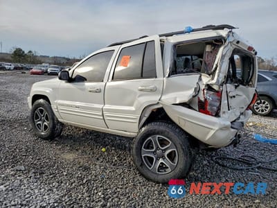 Drugie zdjęcie samochodu z przodu: 2000 JEEP GRAND CHEROKEE LIMITED VIN:1J4GW58N6YC227501 - miniatura