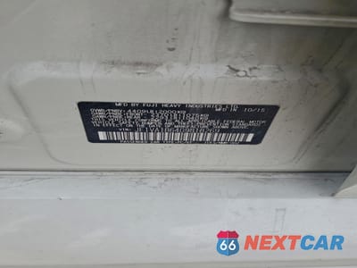 Zdjęcie 12 z 12 samochodu: 2016 SUBARU WRX VIN:JF1VA1B64G9818269 - miniatura